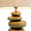 Gold Pebble Table Lamp Kallisto