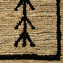 Beige Black Carpet Thornfield