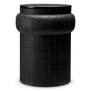 Black Finish Side Table Tortugo