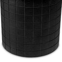 Black Finish Side Table Tortugo