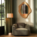 Natural Rattan Mirror Bilbao