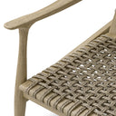 Aged Teak Outdoor Sofa Manzo