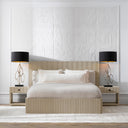 Washed Oak Bed Frame Dimitrios