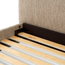 Beige Bed Frame Ashford