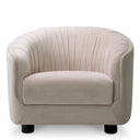 Pleated Lounge Chair Jameson