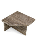 Silver Travertine Coffee Table Ciro
