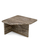 Silver Travertine Coffee Table Ciro