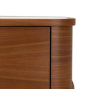 2-Drawer Oak Nightstand S Cabana