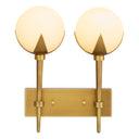 Brass Alabaster Wall Lamp Alesa