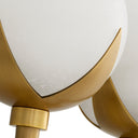 Brass Alabaster Wall Lamp Alesa