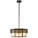 Bronze Frosted Ceiling Lamp Minerva