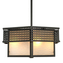 Bronze Frosted Ceiling Lamp Minerva