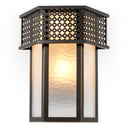 Bronze Frosted Wall Lamp Minerva