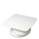 White Pebble Sculpted Coffee Table Azura