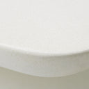 White Pebble Sculpted Coffee Table Azura