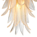 Hand-Cast Glass Chandelier Erika