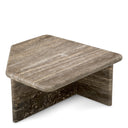 Silver Travertine Coffee Table Ciro