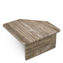 Silver Travertine Coffee Table Ciro