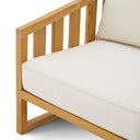 Natural Teak Outdoor Chair Aruba