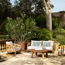 Natural Teak Outdoor Sofa Aruba