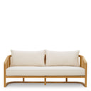 Natural Teak Outdoor Sofa Aruba