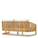 Natural Teak Outdoor Sofa Aruba