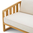 Natural Teak Outdoor Sofa Aruba