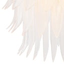 Hand-Cast Glass Chandelier Erika