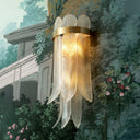 Brass Feather Wall Lamp Erika