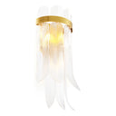 Brass Feather Wall Lamp Erika