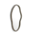 Antique Nickel Mirror Elvington