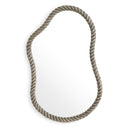 Antique Nickel Mirror Elvington