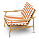 Natural Teak Outdoor Chair Manzo
