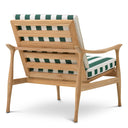 Natural Teak Outdoor Chair Manzo