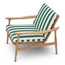 Natural Teak Outdoor Chair Manzo