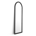 Half-Rounded Black Mirror L Kenton