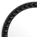 Round Wooden Framed Mirror Kenton