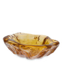 Warm Brown Glass Bowl Courtier