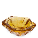 Warm Brown Glass Bowl Courtier