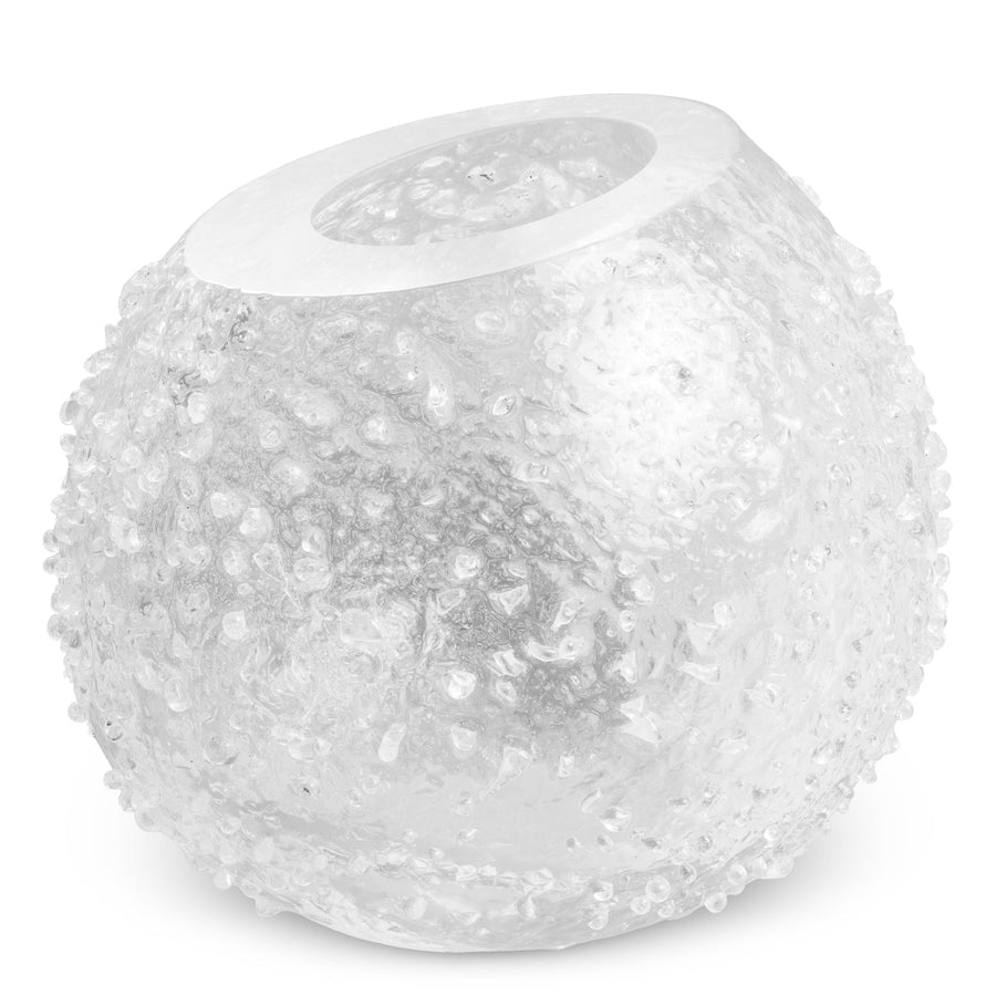 Clear Glass Vase Opulent