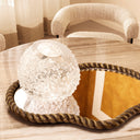 Clear Glass Vase Opulent