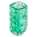 Green Hand-blown Glass Vase Avoir