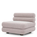 Light Gray Outdoor Modular Sofa Malaga