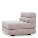 Light Gray Outdoor Modular Sofa Malaga