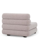 Light Gray Outdoor Modular Sofa Malaga