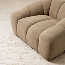 Beige-Gray Handwoven Carpet Featherstone