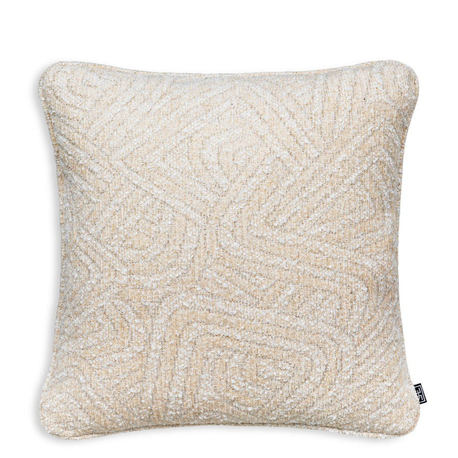 Beige Fabric Cushion Camari