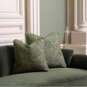 Green Fabric Cushion Camari