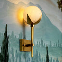 Spherical Alabaster Wall Lamp Alesa