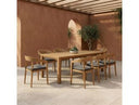 Evora - Outdoor Eucalyptus Rectangular Dining Table